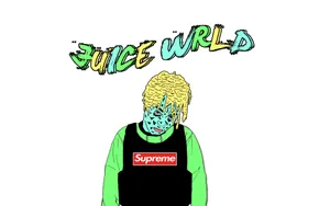 Juice Wrld 999 Digital Art Wallpaper