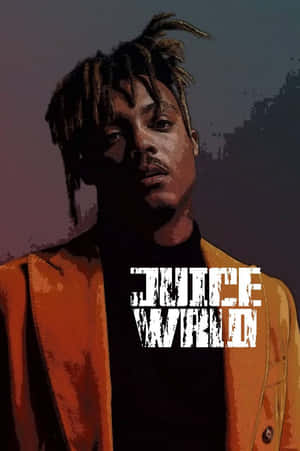 Juice Wrld Livin' Life Like A Rockstar On Stage Wallpaper
