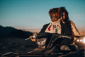 Juice Wrld With His Partner Wallpaper