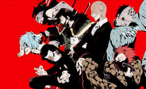 Jump Into Action With Shigaraki! Wallpaper