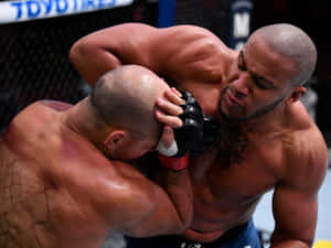 Junior Dos Santos Ciryl Gane Ufc 256 Wallpaper