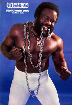 Junkyard Dog Wrestling Illustrated Cover Wallpaper