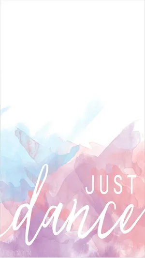 Just Dance Aesthetic Poster Wallpaper