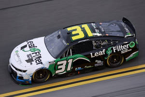 Justin Haley Speeding Race Car No. 31 Wallpaper