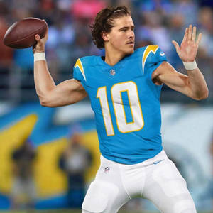 Justin Herbert Number Ten Wallpaper