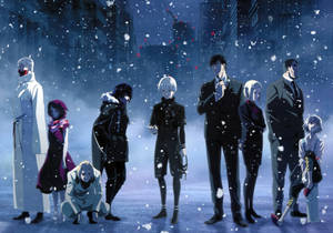 Juuzou Tokyo Ghoul - A Fierce Warrior Ready For Battle Wallpaper