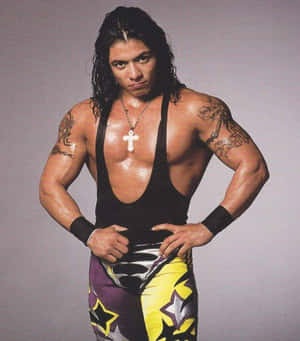 Juventud Guerrera Wrestler Pose Wallpaper