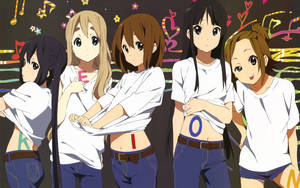 K-on Girls Fan Art Wallpaper