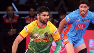 Kabaddi Pardeep Narwal In Game Wallpaper