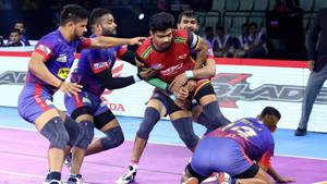 Kabaddi Raid For Points Wallpaper