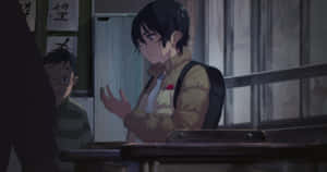 Kadota And Satoru Exploring In Erased 4k Wallpaper