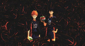 Kageyama And Hinata Haikyuu Desktop Wallpaper