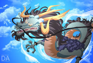 Kaido Dragon Villain One Piece Wano 4k Wallpaper