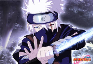 Kakashi 4k White Light Chakra Sabre Wallpaper