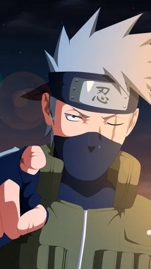 Kakashi Hatake Narutoi Phone Wallpaper Wallpaper