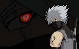 Kakashi_ Sharingan_ Glare Wallpaper