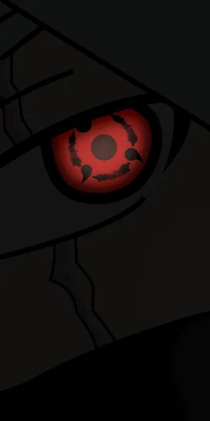 Kakashi Sharingan Red Eye Wallpaper