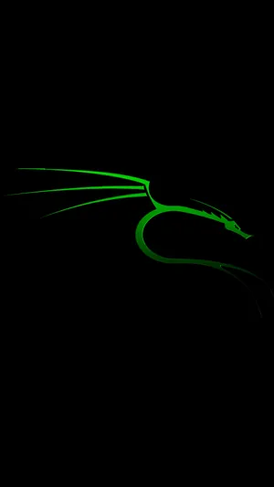 Kali Linux Neon Dragon Wallpaper
