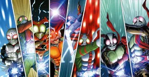 Kamen Rider Heroes United Wallpaper