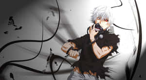 Kaneki Anime Sad Desktop Landscape Wallpaper