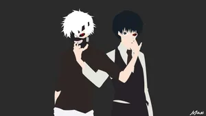 Kaneki Looks Ahead Wallpaper