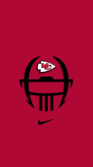 Kansas City Chiefs Logo Helmet Simple Wallpaper