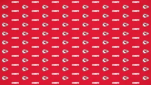 Kansas City Chiefs Logo Pattern Wallpaper