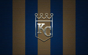 Kansas City Royals Mesh Design Wallpaper
