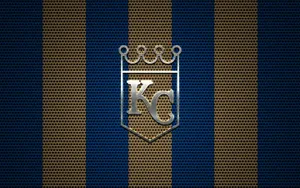 Kansas City Royals Mesh Design Wallpaper