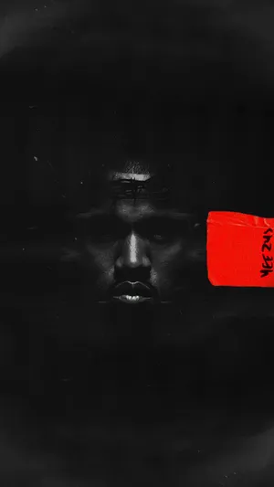 Kanye West Black And White Portrait Wallpaper