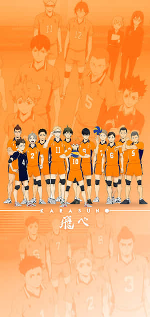 Karasuno High School - Fly Higher! Wallpaper
