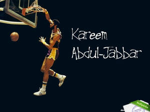 Kareem Abdul-jabbar Dunk Art Wallpaper
