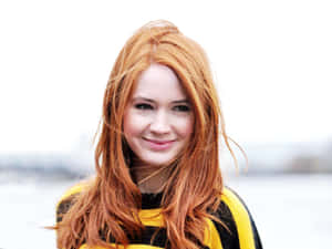 Karen Gillan On The Red Carpet Wallpaper