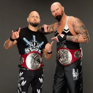 Karl Anderson And Doc Gallows Pose In A Professional Photoshoot Wallpaper