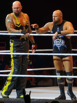 Karl Anderson Chilling On The Ring Wallpaper