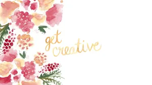 Kate Spade Desktop Watercolor Flowers Wallpaper
