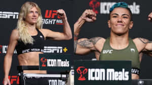 Katlyn Chookagian And Jessica Andrade Wallpaper