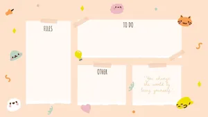 Kawaii Aesthetic Computer 2000 X 1124 Wallpaper