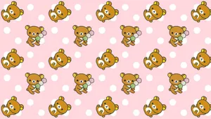 Kawaii Aesthetic Teddy Bear Computer Wallpaper