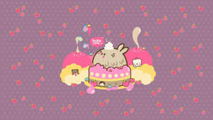 Kawaii Hd Bears And Dessert Wallpaper