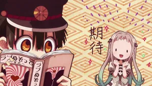 Kawaii Nene And Hanako Kun Desktop Wallpaper