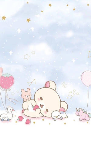 Kawaii Rilakkuma Korilakkuma Wallpaper