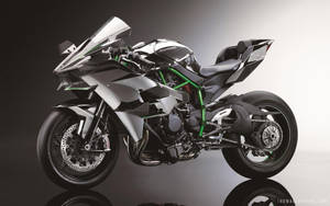 Kawasaki Exhibits Ninja H2r Wallpaper