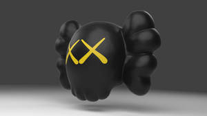 Kaws Companion Yellow Eyes Wallpaper