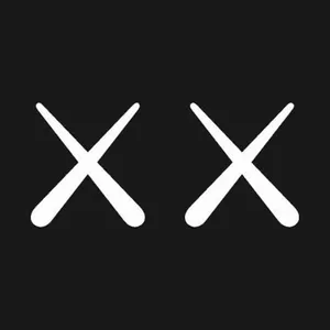 Kaws Eyes Black And White Wallpaper