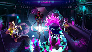 Kda Popstar Group Shot Hd Wallpaper