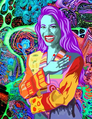 Keep The Queen Of Tejano Music In Your Pocket With The Official Selena Quintanilla Iphone Cover. Wallpaper