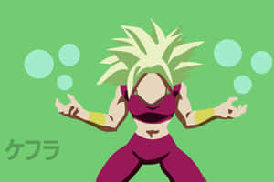 Kefla Dragon Ball Super Power Up Wallpaper