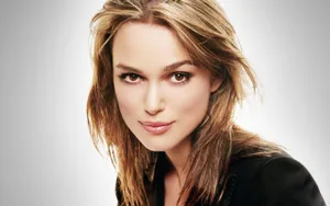 Keira Knightley Sexy Smile Portrait Wallpaper