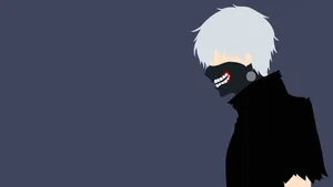 Ken Kaneki - A Symbol Of Courage And Strength Wallpaper